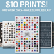 Select Pop Chart Lab Prints, $10 with code $10PRINTS